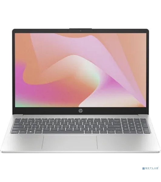 Ноутбук HP 15-fc0024ny Ryzen 7 7730U 16Gb SSD 512Gb AMD Radeon 610M 15.6' IPS FHD (1920x1080) FreeDOS silver WiFi BT Cam (B8AX0EA)