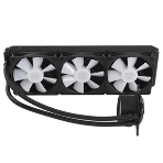 Система жидкостного охлаждения для ПК/ Water Cooling System NZXT Kraken Plus 360 RGB V2 (260W, 360mm, LED temp., Black, RGB/ Fans: 3x120mm, 75.05CFM, 31.9dBA, 2400RPM/ Pump height 55.97mm, 2800RPM, Rad thickness 27mm/ S: 1851, 1700, 1200, 115X, AM5, AM4), фото9