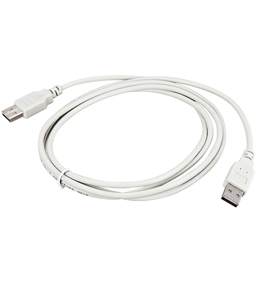 Кабель Rexant USB A - USB A 3 метра, серый