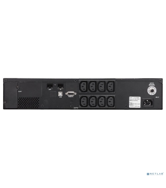Источник бесперебойного питания Powercom Smart King Pro+ SPR-1000 LCD 800Вт 1000ВА черный