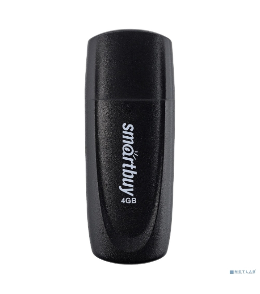 Флешка USB Smartbuy Scout black (SB016Gb2SCK), 16Gb, USB 2.0, R/W 15/8, черный