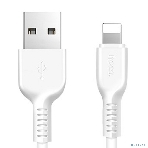 Кабель USB 2.0 HOCO X13, AM/Lightning M, белый, 1м, фото3