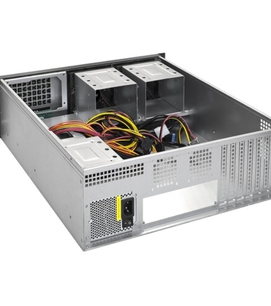 Серверный корпус ExeGate Pro 3U450-09 (RM 19', высота 3U, глубина 450, БП 2U-500ADS, USB)