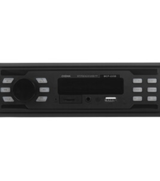 Автомагнитола Digma MCP-226B, 1 DIN, USB Type-A, AUX