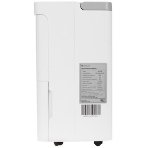 Осушитель воздуха Neoclima ND-40RH белый, 40 л/сутки, 4.5 л, гигростат, очистка воздуха, фото8