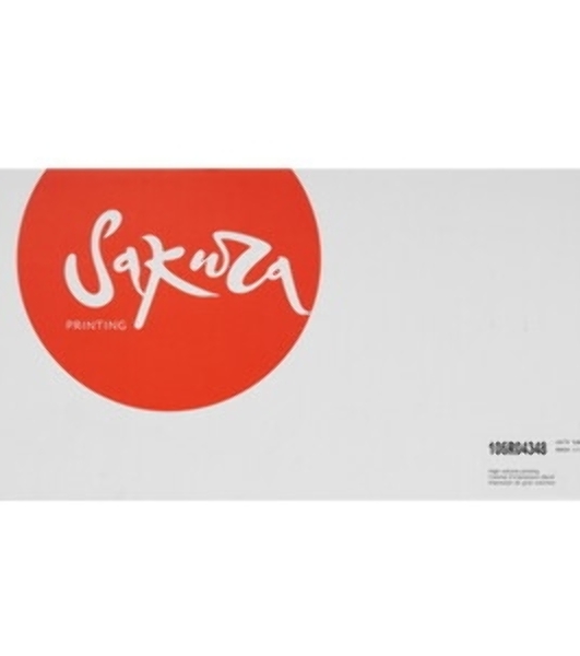 Картридж лазерный Sakura 106R04348 для Xerox, черный, 3000 к.