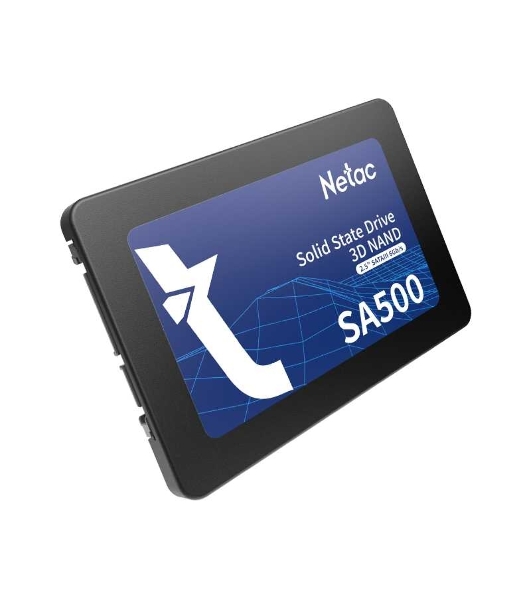 Накопитель SSD Netac SA500, 120Gb, SATA III, 2.5', R/W 500/400