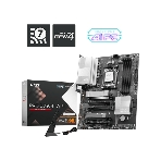 Материнская плата MSI PRO B840-P WIFI, Socket AM5, AMD B840, 4xDDR5, 4xSATA, 2xM.2, 1xPCI-E 4.0 x16, 1xPCI-E 3.0 x4, 3xPCI-E 3.0 x1, 1xHDMI, 1x 2.5Gb LAN, 4xUSB-A 2.0, 2xUSB-A 5Gbps, 1xUSB-C 5Gbps, 1xUSB-A 10Gbps, 1xUSB-C 10Gbps, 3x3.5 мм, 7.1, ATX, фото 1