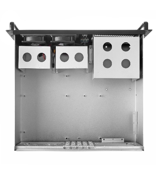 Серверный корпус ExeGate Pro 3U390-08 (RM 19', высота 3U, глубина 390, без БП, USB)