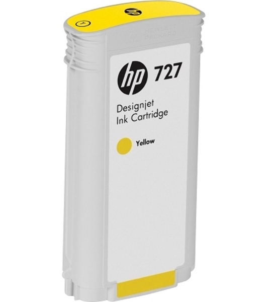 Картридж струйный HP 727 с желтыми чернилами для принтеров Designjet, 300 мл