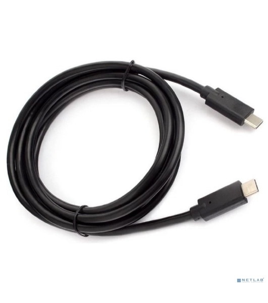Кабель для зарядки ExeGate EX-CCP-USBC-CMCM-1M (USB Type-Cm/Cm, 3A, 60W, 1м)