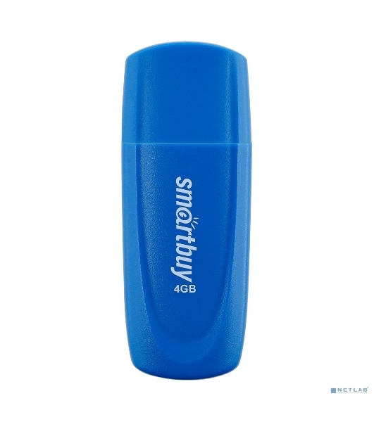 Флешка USB Smartbuy Scout Blue (SB004Gb2SCB), 4Gb, USB 2.0, R/W 15/8, синий