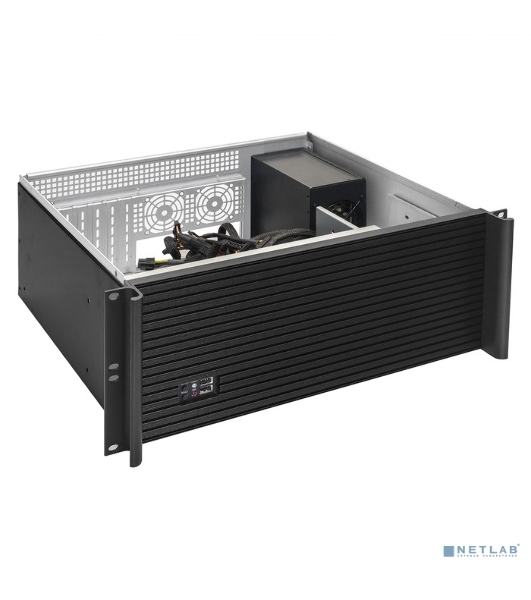Серверный корпус ExeGate EX292641RUS Pro 4U390-05 (RM 19', высота 4U, глубина 390, БП 500ADS, USB)