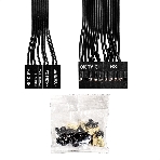 Компьютерный корпус Miditower ExeGate AA-443-AA500 (ATX, AA500 8 см, 2хUSB+HD Audio, черный), фото3