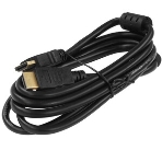 Кабель HDMI Cablexpert CCF2-HDMI4-6, 19M/19M, v2.0, медь, позол.разъемы, экран, 2 фер.кольца, 1,8м, черный, пакет, фото5