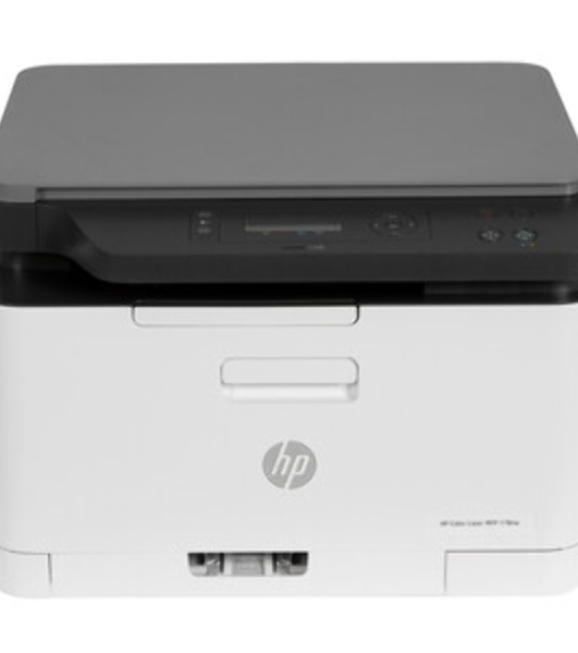 МФУ лазерное HP Color 178nw (4ZB96A), A4, цветной, печ. до 18 стр/мин. (ч/б) до 4 стр/мин. (цвет), 600 x 600 dpi, USB, RJ-45, Wi-Fi, Air Print, Mopria
