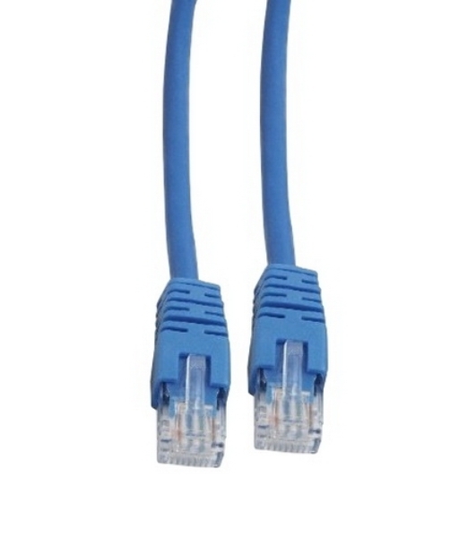 Патч-корд UTP Cablexpert cat.5e, 5м, литой, многожильный, синий
