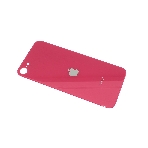 Задняя крышка (стекло) в сборе со стеклом камеры для Apple iPhone SE2, iPhone SE3 красная, фото2