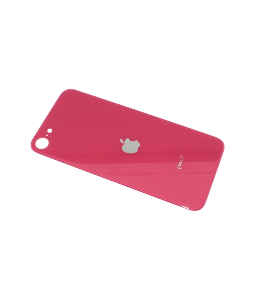 Задняя крышка (стекло) в сборе со стеклом камеры для Apple iPhone SE2, iPhone SE3 красная