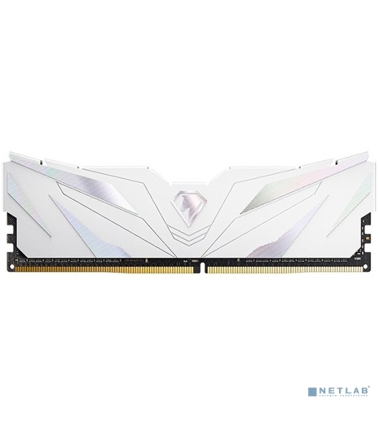 Оперативная память NETAC, DDR4, 16GB (1x16GB), 3200MHz, CL16, DIMM, с радиатором, белый