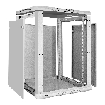 Шкаф телекоммуникационный 19' настенный 15U ExeGate EC-WM-15U.600.M.GREY (19”, 15U, 600x600x769mm (ШхГхВ), передняя дверь металл, съемные боковые панели, пыле- и влагозащита IP23, светло-серый RAL 7035), фото5