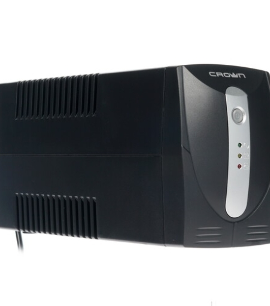 Источник бесперебойного питания Crown CMU-650X/650 ВА/360 Вт/CEE 7 (евророзетка), IEC 320 C13 (компьютерный)