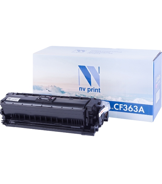 Картридж лазерный NVPrint совместимый НР CF363A Magenta для LJ Color M552/M553 (5000k)