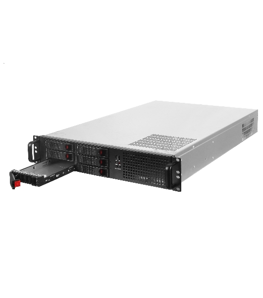 Серверный корпус ExeGate Pro 2U660-HS06 (RM 19', высота 2U, глубина 660, БП 500ADS, 6xHotSwap, USB)