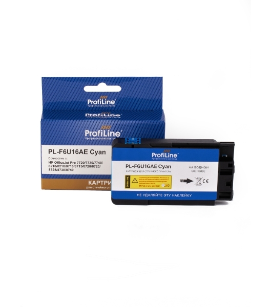 Картридж струйный совместимый ProfiLine PL-F6U16AE №953XL для HP OfficeJet Pro 8710/8715/8720/8730/8210/8725 Cyan PL