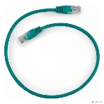 Патч-корд UTP Cablexpert PP12-0.5M/G cat.5e, 0.5м, литой, многожильный, зеленый, фото 1