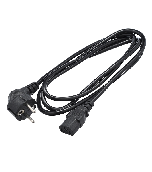 Кабель питания GoPower CEE 7/7-C13 3.0M 00-00027328 черный