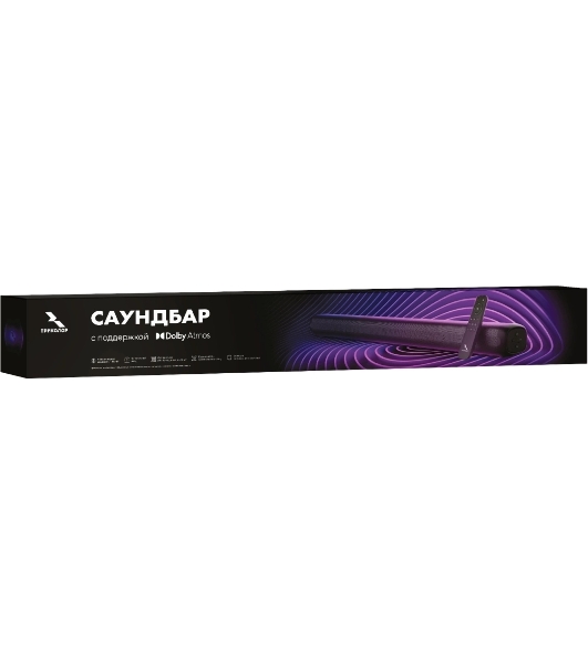 Саундбар Триколор TR-SB-02 2.1 100Вт+40Вт черный