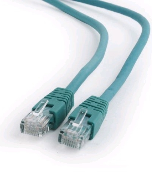 Патч-корд UTP Cablexpert cat.6, 1м, литой, многожильный, зеленый