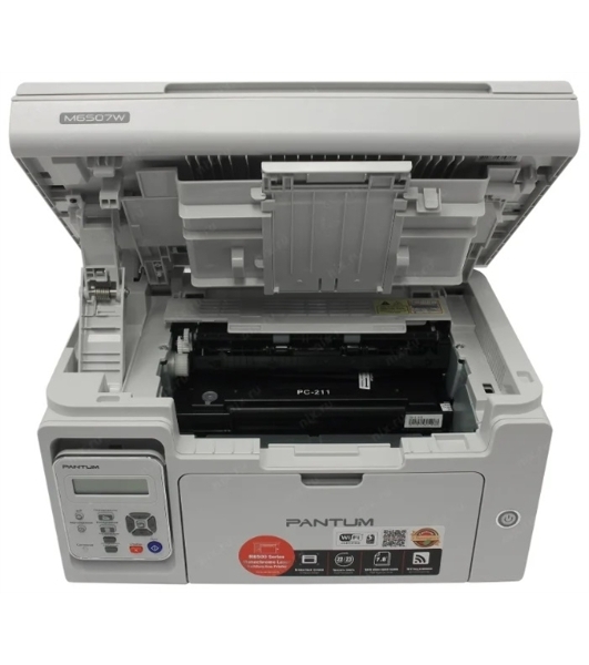 МФУ лазерное Pantum M6507W, A4, ч/б, печ. до 22 стр/мин., скан. до 8.5 стр/мин., 1200 x 1200 dpi, USB, Wi-Fi