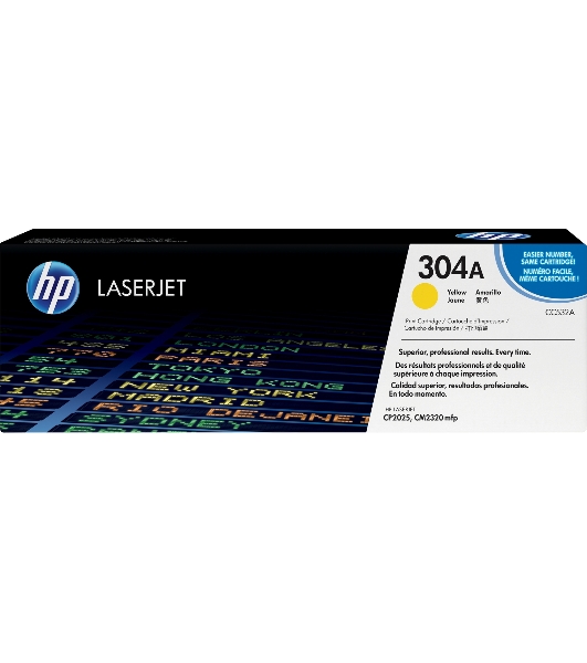 Картридж лазерный HP CC532A желтый для LJ CP2025/CM2320 2800стр.