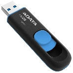 Флешка USB ADATA UV128 (AUV128-512G-RBE), 512Gb, USB 3.2 Gen1, R/W 100/30, черный/синий, фото5