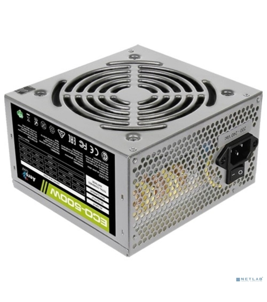 Блок питания Aerocool/Formula ECO-500W, 500Вт, 120мм, серый