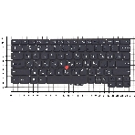 Клавиатура для ноутбука Lenovo ThinkPad X1 Helix черная, фото 1