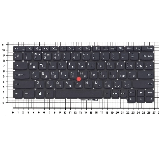 Клавиатура для ноутбука Lenovo ThinkPad X1 Helix черная