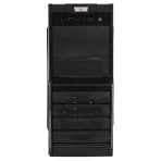 Компьютерный корпус Miditower ExeGate XP-329S-UNS400 (ATX, БП UNS400 с вент. 12см, 2*USB, аудио, черный), фото10