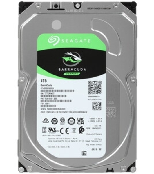 Жесткий диск Seagate Barracuda 3.5 4Tb 5400RPM OEM SATA 6Gb/S 256MB ST4000DM004