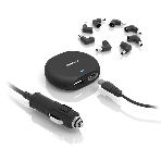 Зарядное устройство для ноутбука CROWN USB CMLC-3294 черный (Автомобильное 12V, 90W 15-20V, порт USB 5V 2.1A), фото9