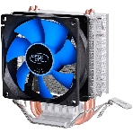 Кулер для процессора DEEPCOOL ICE EDGE MINI FS V2.0 синий, 80 мм, алюминий/медь, 2200 об/мин, 24.7 дБ, 3 pin, 100 Вт, 112 мм, фото14