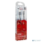 Кабель Cablexpert для Apple CC-S-APUSB01Bk-0.5M, AM/Lightning, серия Silver, длина 0.5м, черный, блистер, фото4