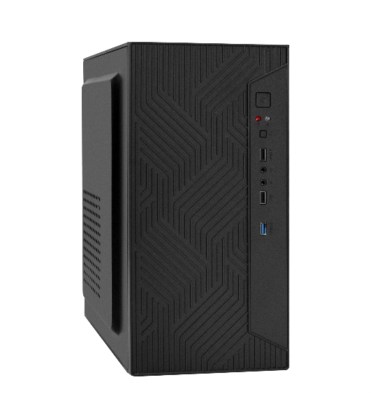 Компьютерный корпус Minitower ExeGate BAA-303U (mATX, без БП, 2хUSB+1хUSB 3.0, HD Audio, черный)