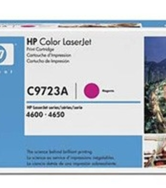 Картридж лазерный HP C9723A пурпурный для Color LJ 4600 Series 8000стр.