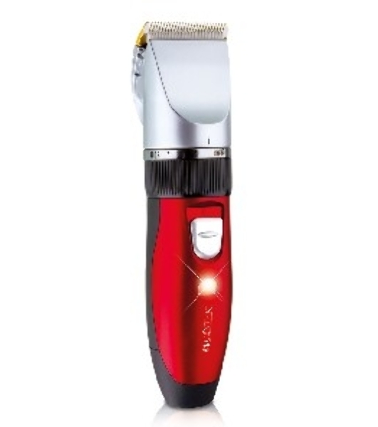 Машинка для стрижки Centek CT-2118 черный/красн