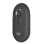 Мышь беспроводная Logitech Pebble M350 графитовый, 1000 dpi, радиоканал, Bluetooth, USB, кнопки - 3, фото28