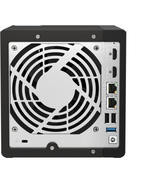 Сетевое хранилище SMB QNAP TS-453E-8G NAS, 4-tray w/o HDD. 2xHDMI-port. 4-core Celeron J6412 2-2.6 GHz, 8Gb DDR, 2x2.5Gb LAN, 2 x M.2 2280 PCIe Gen 3 x2, 2x USB 3.2 Gen 2 (10Gbps) Port, 2x USB 2.0 port