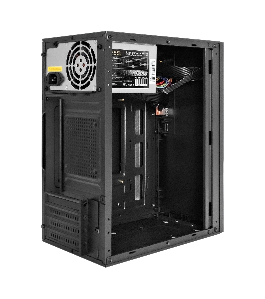 Компьютерный корпус Minitower ExeGate BAA-303U (mATX, без БП, 2хUSB+1хUSB 3.0, HD Audio, черный)